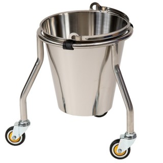 Stainless steel Hospital Bucket Trolley
